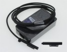 Surface pro 5 15V 2.58A 44W adaptadores para microsoft portátil