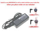 N240ju 19V 2.1A 40W adaptadores para clevo portátil