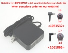 Pa-1450-55ll 20V 2.25A 45W adaptadores para lenovo portátil