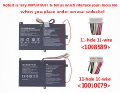 Hn1-k14c 7.6V 2-celdas baterías para insys portátiles