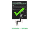 26s1017 3.8V baterías para amazon portátiles