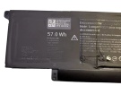 0nkcfw 11.25V 3-celdas baterías para dell portátiles