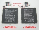 Memo pad 8 me8150c 3.8V 2-celdas baterías para asus portátiles