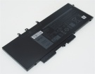 P42e 7.6V 4-celdas baterías para dell portátiles