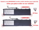 Gs75 stealth 9sf 15.2V 4-celdas baterías para msi portátiles