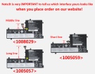 5b10q88559 11.55V 3-celdas baterías para lenovo portátiles
