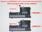 Legion y540-15irh 11.4V 3-celdas baterías para lenovo portátiles