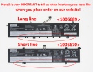 Yoga s740-15irh 81nx002vhh 15.36V 4-celdas baterías para lenovo portátiles