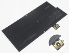 Surface pro x 7.58V 4-celdas baterías para microsoft portátiles
