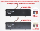 Kuaisuzhe z18 11.4V 3-celdas baterías para other portátiles