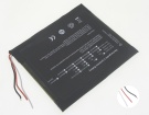 Tpad t10 3.8V 2-celdas baterías para teclast portátiles