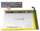 3585105 3.7V 2-celdas baterías para teclast portátiles