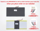 Oi111 3.8V 4-celdas baterías para onda portátiles