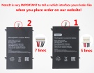 H-40110175p 3.7V 4-celdas baterías para jumper portátiles