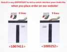 Gsp3062137 7.4V 4-celdas baterías para chuwi portátiles
