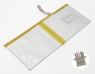 Ev-a-101-1-bk 3.7V 3-celdas baterías para trekstor portátiles