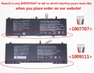 Inbook x3 plus xl31 11.55V 3-celdas baterías para other portátiles