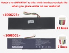 Corebook pro 13 cwi528 11.55V 2-celdas baterías para chuwi portátiles