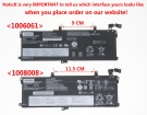 Thinkpad p53s-20n6000gza 11.52V 3-celdas baterías para lenovo portátiles