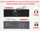 Ezbook s4 8256 7.6V 2-celdas baterías para jumper portátiles