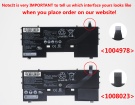 1icp3/63/125 7.6V 4-celdas baterías para huawei portátiles