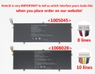 Ezbook 3se 7.6V 2-celdas baterías para jumper portátiles