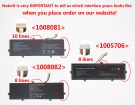 Ezbook 3 pro lb10 7.6V 2-celdas baterías para jumper portátiles