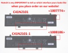 Ux8402ze-oleds7 15.48V 4-celdas baterías para asus portátiles