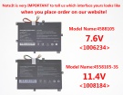 4558105-3s 11.4V 2-celdas baterías para medion portátiles