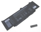 7rdgp 11.4V 3-celdas baterías para dell portátiles