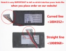 Gt80-2qes32sr311bw 14.4V baterías para msi portátiles