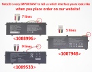 Gwtn1 56-5bl 7.6V 4-celdas baterías para gateway portátiles