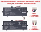 Utl-3478110 7.6V 4-celdas baterías para jumper portátiles