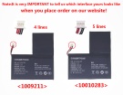 7058128p 11.4V 3-celdas baterías para rtdpart portátiles