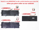 H-3975230p 7.6V 4-celdas baterías para xidu portátiles