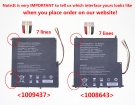 C150v-2g4280 7.6V 3-celdas baterías para peaq portátiles