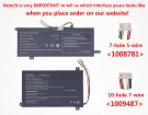 X16 7.4V 4-celdas baterías para other portátiles