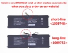 Hc5s01 15.4V 3-celdas baterías para hasee portátiles