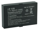 12-100-0017 3.7V 2-celdas baterías para biolight médico baterías